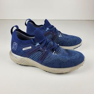 FootJoy FJ HyperFlex Golf Shoes Navy Blue Gray Men's Size 8M 51082